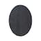Hello Honey® 16" Black Oval Mango Wood Pedestal